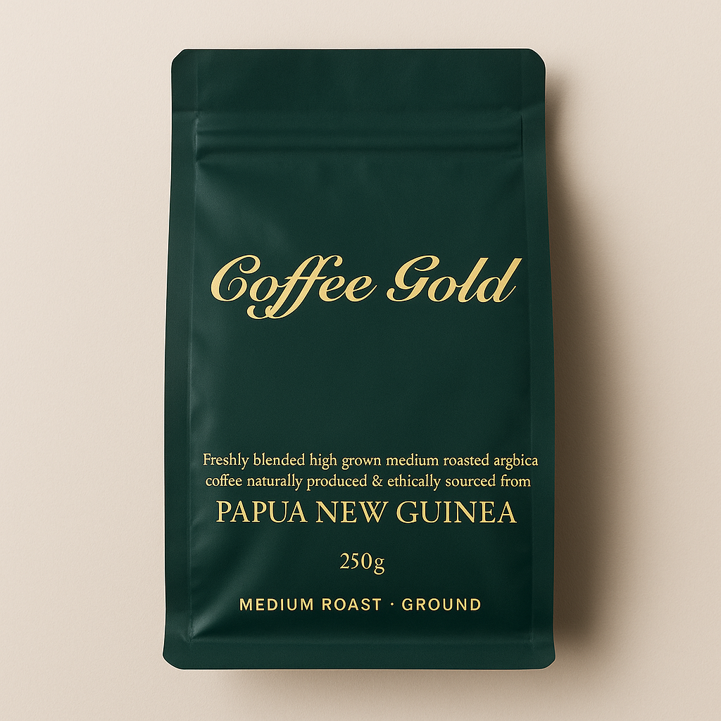 Medium Roast Ground Beans (250g)